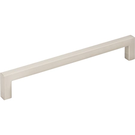 Elements 160 mm Center-to-Center Satin Nickel Square Stanton Cabinet Bar Pull 625-160SN